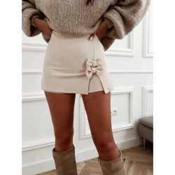 Olasz masnis szoknyanadrág-bézs
