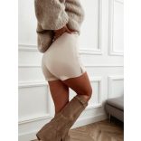 Olasz masnis szoknyanadrág-bézs