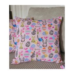 Húsvéti nyuszis díszpárna 