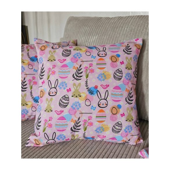 Húsvéti nyuszis díszpárna 