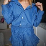 Farmer hatású fodros szett